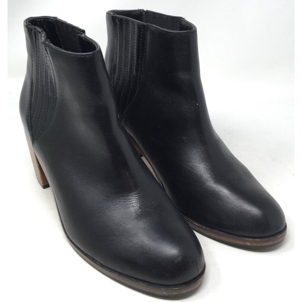 Samantha Pleet Wolverine 1000 Mile Arc Black Leather Women's Size 9 Boots - Picture 2 of 7
